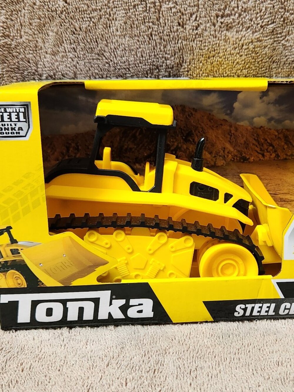 TONKA Steel Classics Toy Dump Truck and Bulldozer = NEW - Picture 7 of 8